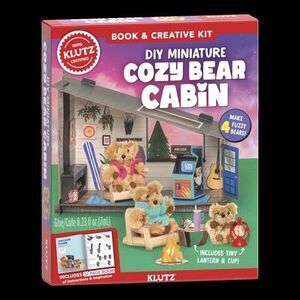 DIY Miniature Cozy Bear Cabin -- Klutz